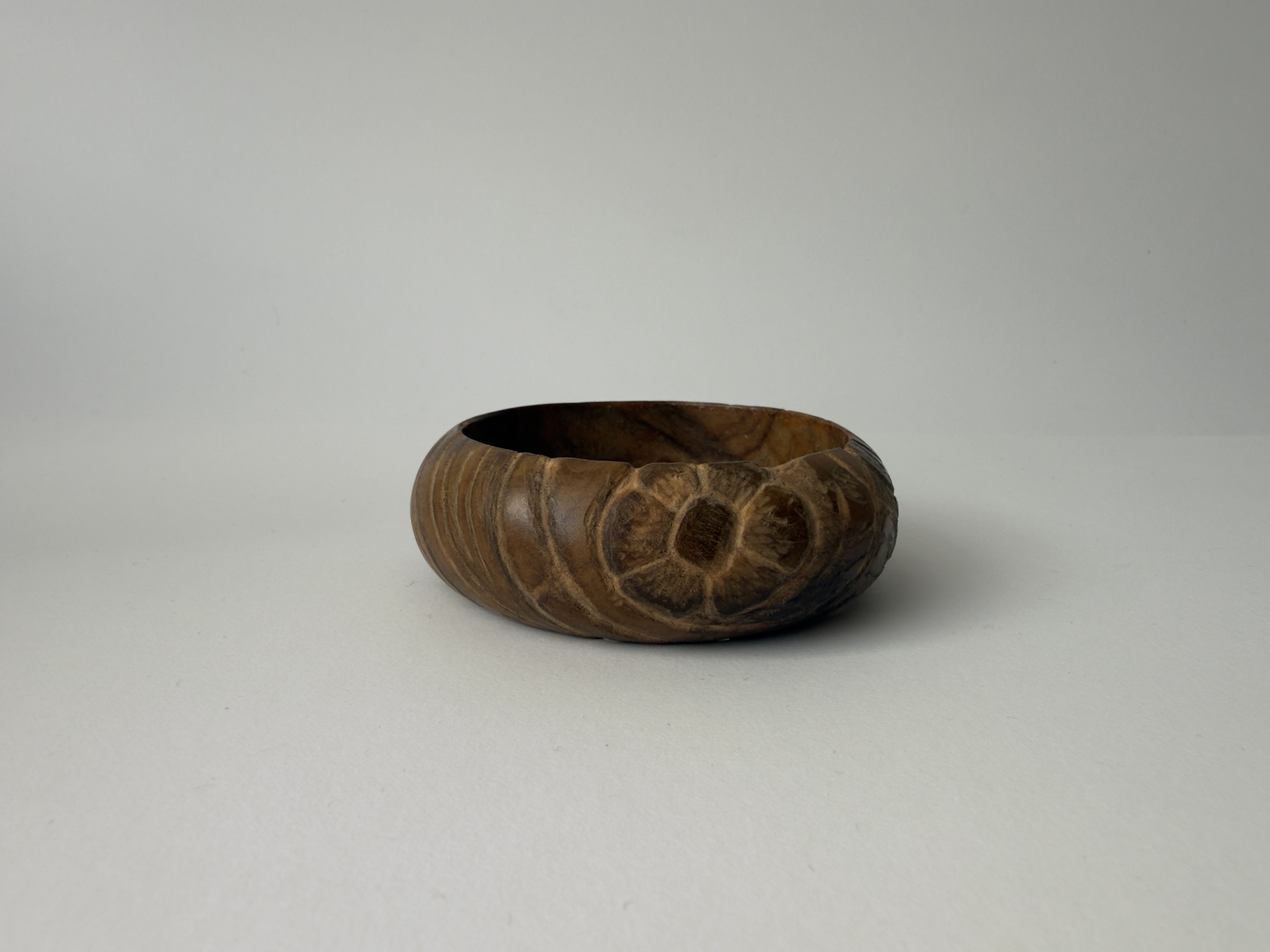 Wood, Diameter 2 11/16 in × width 1 1/8 in