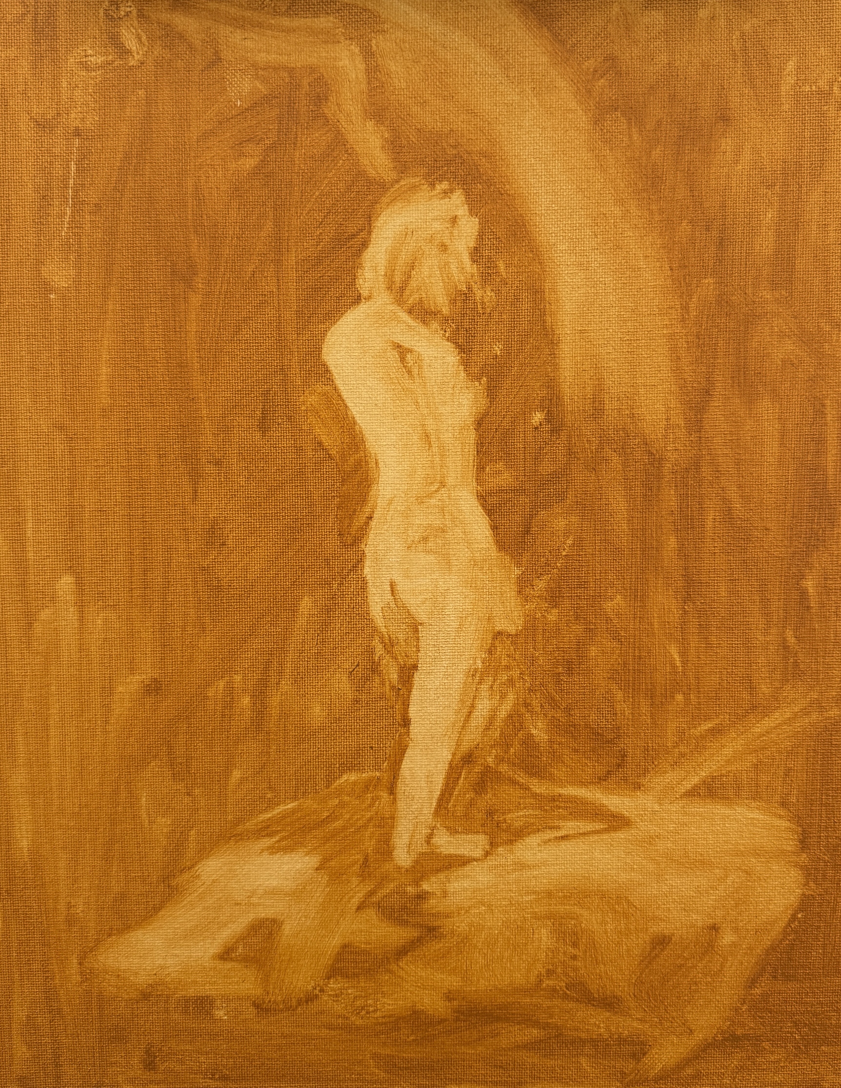 Oil on canvas panel, 11 x 14 in